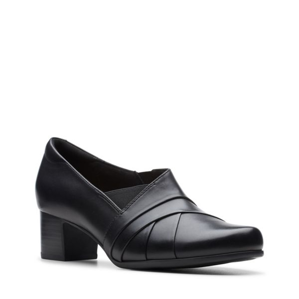 Clarks Womens Un Damson Adele Heels Black | CA-2647180